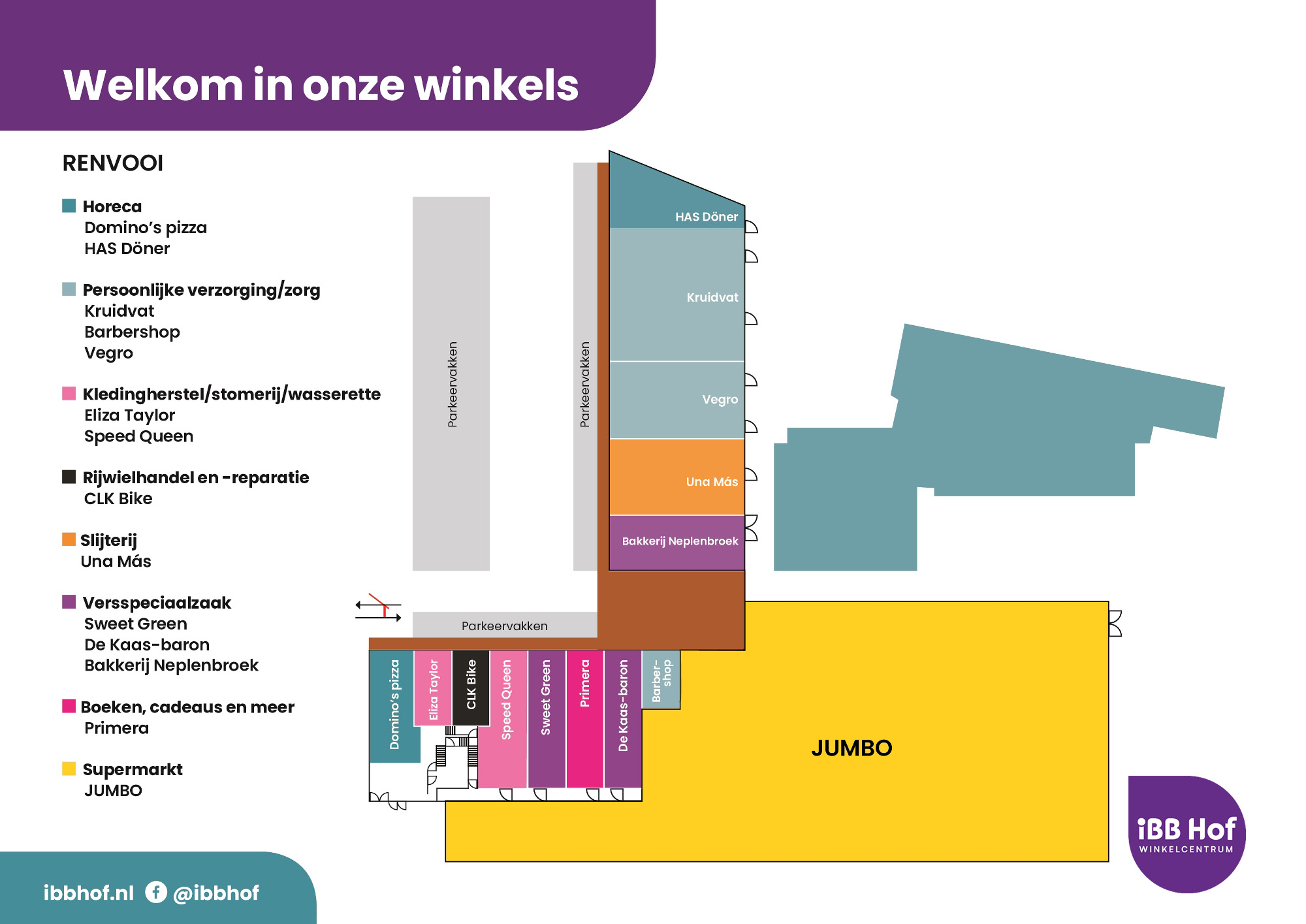 IBB Hof - Plattegrond 2026
